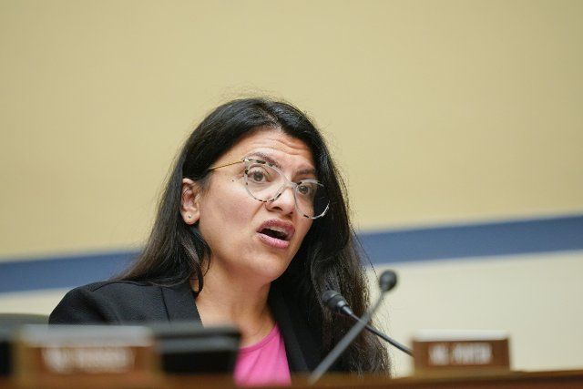 United States Representative Rashida Tlaib (Democrat of Michigan), speaks during a House Committee on Oversight and Reform hearing on gun violence on Capitol Hill in Washington, Wednesday, June 8, 2022. Credit: Andrew Harnik \/ Pool via