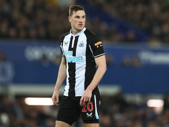 March 17, 2022, Liverpool, United Kingdom: Liverpool, England, 17th March 2022. Chris Wood of Newcastle United during the Premier League match at Goodison Park, Liverpool. Picture credit should read: Darren Staples 