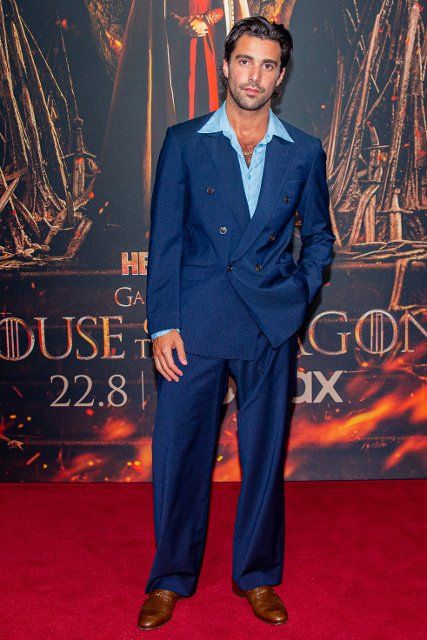 2022-08-11 21:03:05 AMSTERDAM - Fabien Frankel of the cast of the new HBO Max series House of the Dragon during its European premiere. ANP WESLEY DE WIT netherlands out - belgium