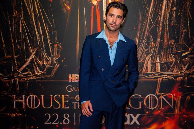 2022-08-11 21:03:07 AMSTERDAM - Fabien Frankel of the cast of the new HBO Max series House of the Dragon during its European premiere. ANP WESLEY DE WIT netherlands out - belgium
