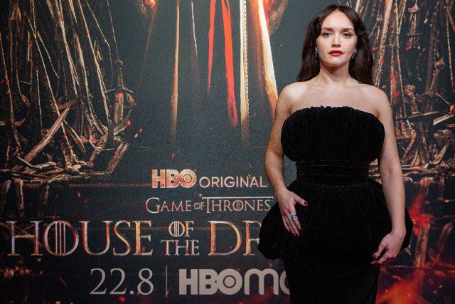 2022-08-11 20:46:14 AMSTERDAM - Olivia Cooke of the cast of the new HBO Max series House of the Dragon during its European premiere. ANP WESLEY DE WIT netherlands out - belgium
