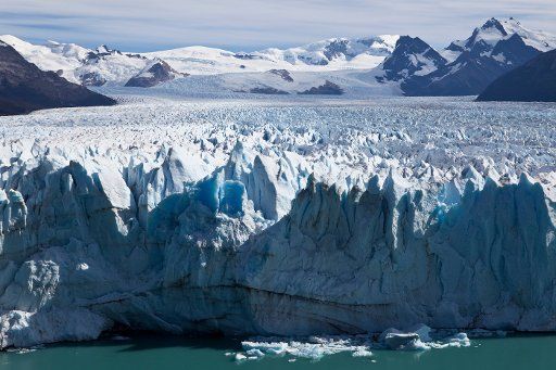 The Perito-Morena glacier at the Lago Argentina in Patagoniaon on February 28, 2012. Photo by Christian Ender\/DPA\/ABACAPRESS.COM #