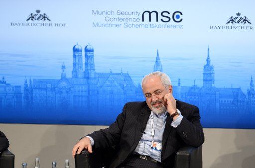 The Iranian foreign minister Javad Zarif is pictured at the 50th Munich Security Conference (MSC) in Munich, Germany, 02 February 2014. Around 20 heads of state and at least 50 foreign and defence ministers are expected to attend the conference ...