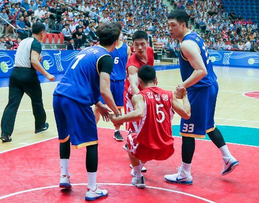 Inter-Korean friendly basketball match, July 5, 2018 : South Korea\