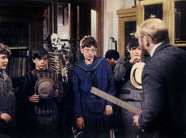 Group of Children, on-set of the Film, "The Boys of Paul Street", 20th Century-Fox, 1969