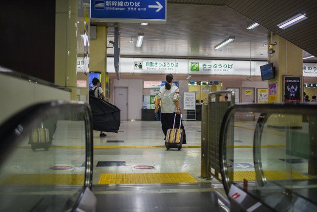 Interior of Shinkansen