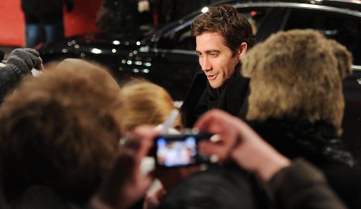 Jury member and US actor Jake Gyllenhaal arrives for the premiere of the movie \
