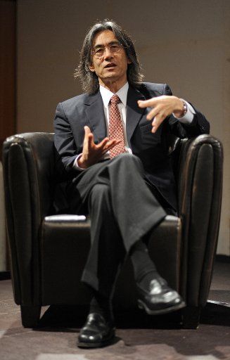 Conductor and musica director of the Bavarian State Opera Kent Nagano speaks at a press conference in Munich, Germany, 15 October 2012. On 27 October 2012, the opera \