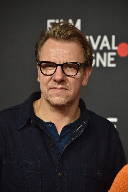 27 October 2021, North Rhine-Westphalia, Cologne: Actor Ronald Kukulies comes to the screening of the film The Future is a Lonely Place as part of the Film Festival Cologne. Photo: Horst Galuschka\/dpa