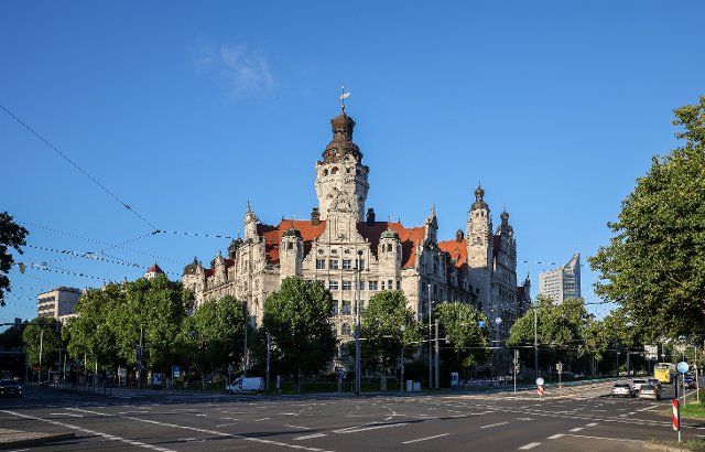 20 September 2022, Saxony, Leipzig: The New City Hall, the seat of Leipzig\