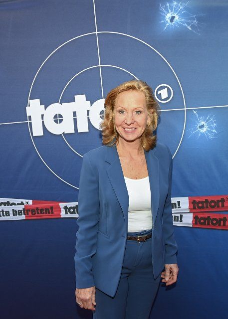16 May 2022, Berlin: Patricia Schlesinger. comes to the preview of the RBB-Tatort "Das Mädchen, das allein nach Haus\
