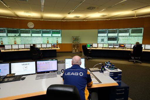 04 March 2019, Saxony, Lippendorf: View into the control room of the Lippendorf power plant. The plant is operated by Lausitz Energie Bergbau AG (LEAG). Photo: Sebastian Willnow\/dpa-Zentralbild\/