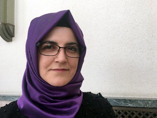 25 June 2019, Switzerland, Genf: Hatice Cengiz, fiancée of the Saudi journalist Jamal Khashoggi murdered in October in the Istanbul Consulate of Saudi Arabia. Photo: Christiane Oelrich\/