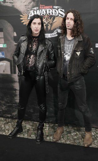 The Dutch band Dool arriving at the Metal Hammer Awards in Berlin, Germany, 15 September 2017. Photo: Jörg Carstensen\/