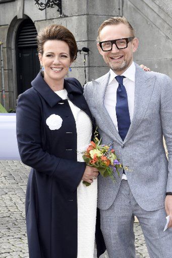 Prince Bernhard and Princess Annette van Vollenhoven in Groningen, on April 27, 2018, to attend the Koningsdag (Kingsday) celebration, the Kings birthday Photo: Albert Nieboer \/ Netherlands OUT \/ Point De Vue OUT -NO WIRE SERVICE- Photo: Albert Nieboer\/RoyalPress\/
