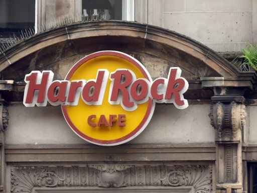 Exterior view of the Hard Rock Cafe in Edinburgh, Great Britain, 23 June 2014. Photo: Franz-Peter Tschauner\/dpa - NO WIRE SERICE -