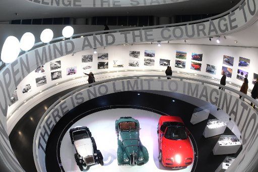 The BMW Museum in Munich, Germany, 23 October 2015. Photo: FELIX HOERHAGER\/dpa - NO WIRE SERVICE -
