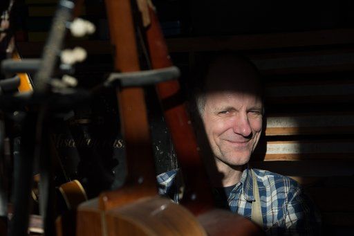 Musical instruments builder Joerg Dahms standing between two instruments in his workshop for historical instruments in Wittenberg, Germany, 19 January 2016. The sound of historical instruments is nearly vanished. Hardly anybody still builds them, ...
