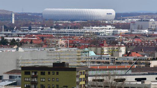 The Allianz Arena in Munich, Germany, 30 March 2016. Photo: PETER KNEFFEL\/