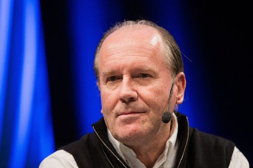 Scottish author William Boyd on stage at the Lit.Cologne literature festival in Cologne, Germany, 16 march 2016. According to the organisers, Lit.Cologne is the biggest literature festival in Europe, ending on 19 March 2016. Photo: Rolf Vennenbernd\/...
