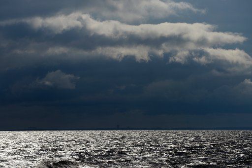 Dark clouds approaching from the Baltic Sea over Travemuende, Germany, 26 June 2016. Photo: MAURIZIO GAMBARINI\/