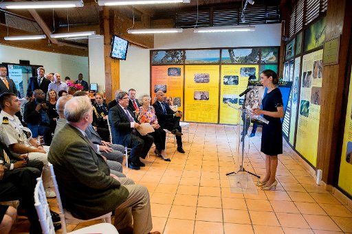 Princess Beatrix of The Netherlands visits the information center of the National Park Arikok in Aruba, 31 March 2017. Photo: Patrick van Katwijk NETHERLANDS OUT - POINT DE VUE OUT - NO WIRE SERVICE- Photo: Patrick van Katwijk\/Dutch Photo Press\/
