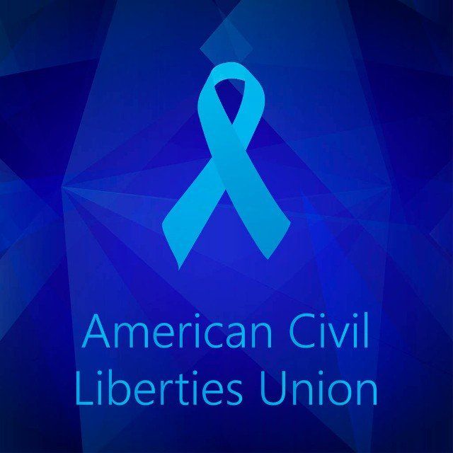 American Civil Liberties Union Blue ribbon cancer