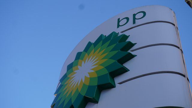 Gas station of the British multinational oil and gas company BP. The oil giant on Sunday Feb 27, 2022 announces it is to offload its 19.7 percent stake in Russian state-owned oil firm Rosneft after Russia\