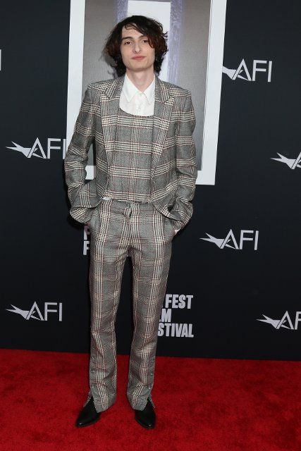 LOS ANGELES - NOV 5: Finn Wolfhard at the AFI Fest - "Guillermo del Toro\