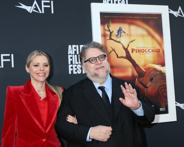 LOS ANGELES - NOV 5: Kim Morgan, Guillermo del Toro at the AFI Fest - "Guillermo del Toro\