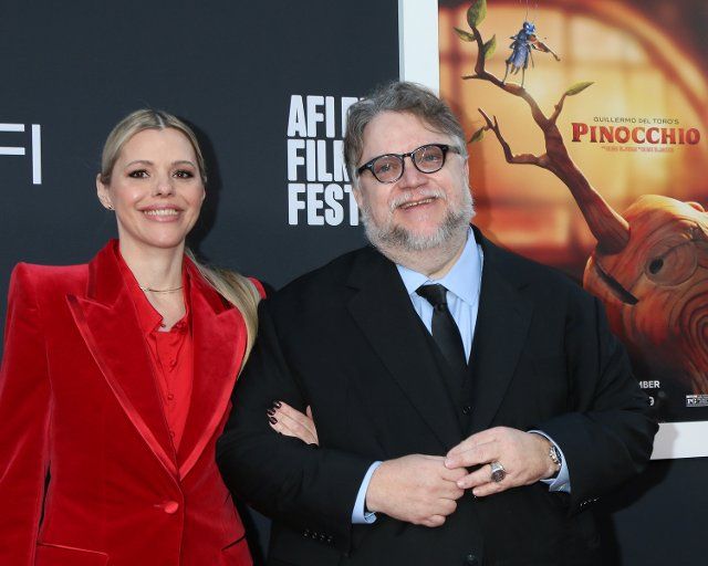 LOS ANGELES - NOV 5: Kim Morgan, Guillermo del Toro at the AFI Fest - "Guillermo del Toro\