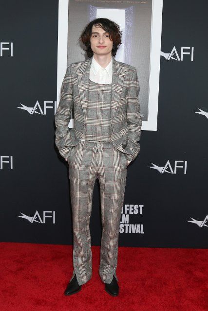 LOS ANGELES - NOV 5: Finn Wolfhard at the AFI Fest - "Guillermo del Toro\