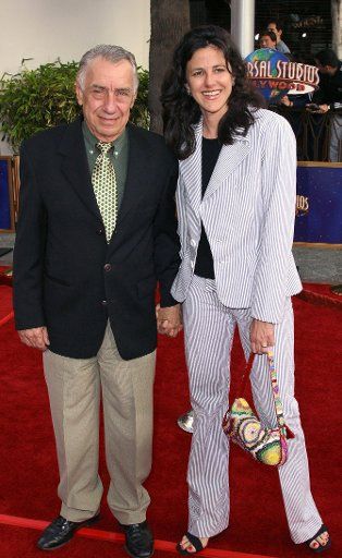 KRT ENTERTAINMENT STAND ALONE PHOTO SLUGGED: BRUCEALMIGHTY KRT PHOTOGRAPH BY GIULIO MARCOCCHI\/ABACA PRESS (May 15) Philip Baker Hall and his wife attend the world premiere of "Bruce Almighty" at the Universal Amphitheater, Universal City in Los...