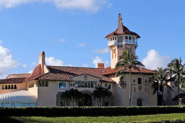 El resort Mar-a-Lago del expresidente Donald Trump en Palm Beach, Florida. (Charles Trainor Jr.\/Miami Herald\/TNS