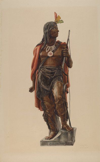 Cigar Store Indian, 1935\/1942