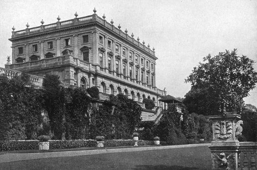 Cliveden House, Buckinghamshire, 1924-1926. Cliveden is set amid 376 acres of magnificent formal gardens and parklands. Now a luxury hotel and National Trust property, the house was built by Charles Barry for the Duke of Sutherland in 1851. Queen Victoria, a frequent guest, was not amused in 1893 when the house was bought by William Waldorf Astor, America\