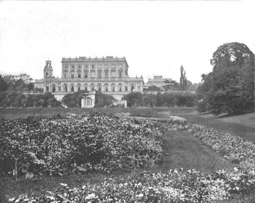 Cliveden House, Maidenhead, Berkshire, 1894. Cliveden was built by Charles Barry for the Duke of Sutherland in 1851. Queen Victoria, a frequent guest, was not amused in 1893 when the house was bought by William Waldorf Astor, America\