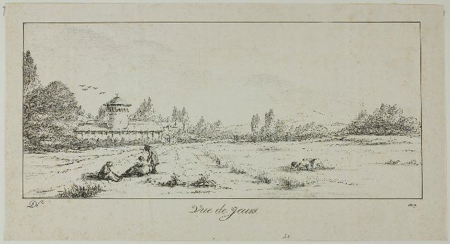 View of Jeurs, 1817