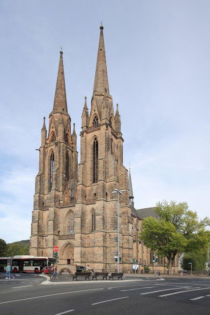 Gothic Elisabeth Church, Marburg, Hesse, Germany