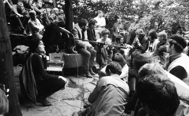 3rd Festival of Chanson and Folklore on 26. 5. 1966 at Waldeck Castle, Meeting Points of the Alternatives, Germany