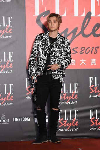 Taiwanese singer and actor Show Lo attends the Elle Style Awards 2018 in Taipei, Taiwan, 2 November 2018.