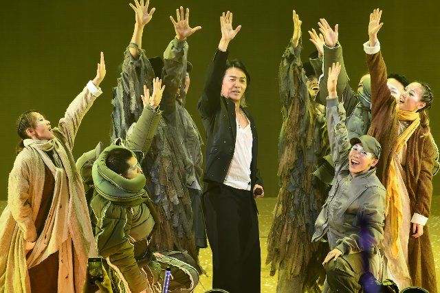 Hong Kong actor and singer Ekin Cheng held the last concert at Hong Kong Coliseum in Hong Kong, China, 27 November, 2022