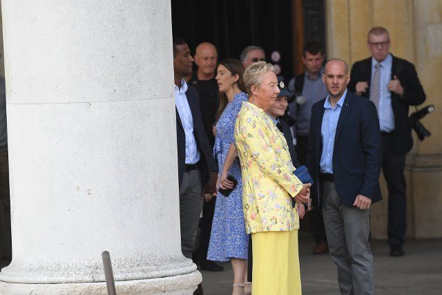 The Duke and Duchess of Cambridge visiting the Fitzwilliam Museum in Cambridge. 23rd June 2022
