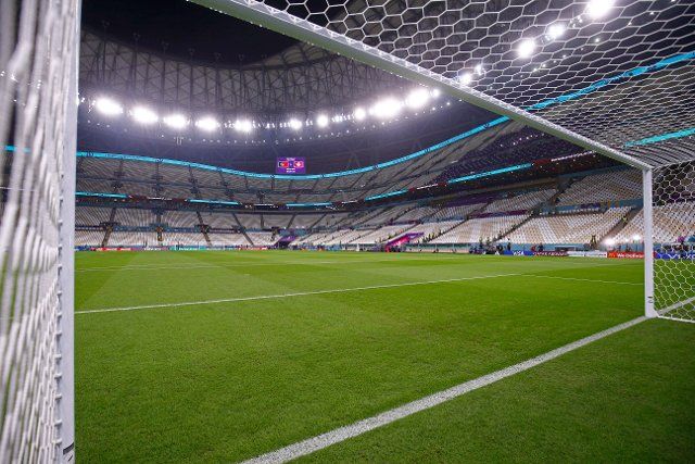 General view of the stadium before the 2022 FIFA World Cup Round of 16 match at Lusail Stadium, Lusail Picture by Paul Chesterton\/Focus Images\/Sipa USA 06\/12
