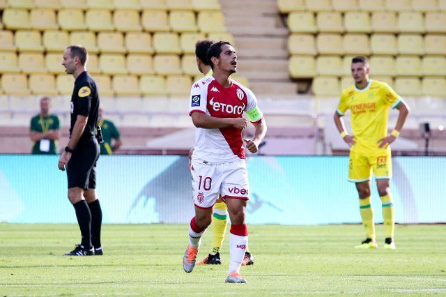10 Wissam BEN YEDDER (asm) during the Ligue 1 Uber Eats match between AS Monaco and FC Nantes at Stade Louis II on October 2, 2022 in Monaco, Monaco. (Photo by Serge Haouzi\/FEP\/Icon Sport\/Sipa USA) - Photo by Icon Sport\/Sipa