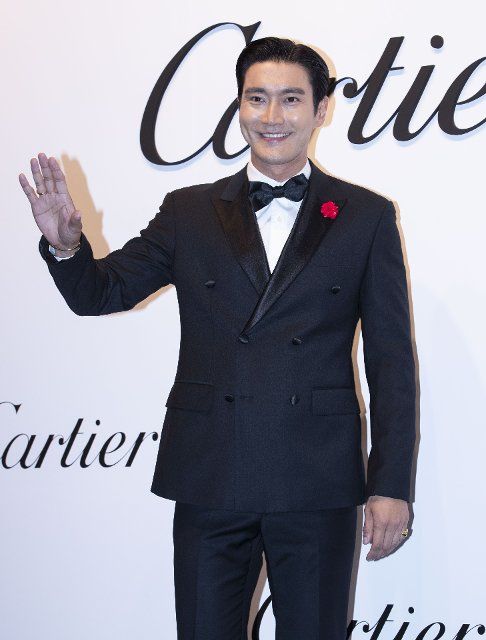6 October 2022  Seoul, South Korea : South Korean singer and actor Choi Si-won, member of K-Pop boys band Super Junior, attends a photocall for the French high-end jewelry and watch brand Cartier event in Seoul, South Korea on October 6, 2022. (Photo by: Lee Young-ho\/Sipa USA