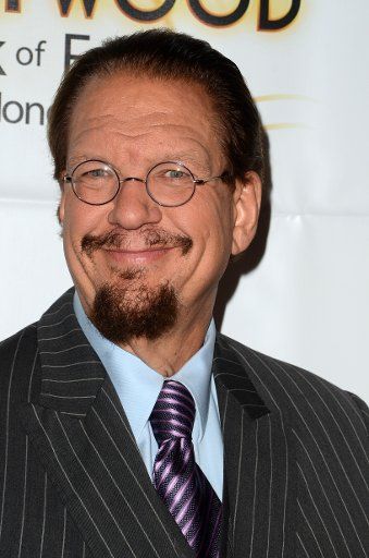 Penn Jillette at the Hollywood Walk of Fame Honors at the Taglyan Complex in Los Angeles, CA on October 25, 2016. (Photo by David Edwards) *** Please Use Credit from Credit Field ***