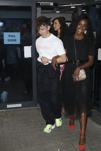Celebrities leaving X Factor in London Pictured: Kevin McHale,Victoria Ekanoye Ref: SPL5132595 011219 NON-EXCLUSIVE Picture by: SplashNews.com Splash News and Pictures Los Angeles: 310-821-2666 New York: 212-619-2666 London: +44 (0)20 7644 ...