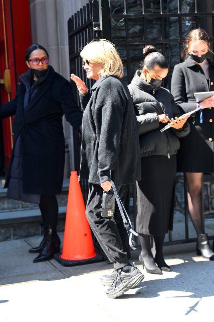 Martha Stewart Arrives For The Funeral Of Andre Leon Talley A funeral service held today for Andre Leon Talley at the Abyssinian Baptist Church in Harlem is attended by hundreds of mourners including Marc Jacobs, Naomi Campbell and many others from 