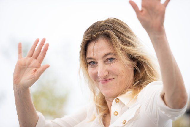 Director Valeria Bruni Tedeschi attend the photocall for "Forever Young (Les Amandiers)" during the 75th annual Cannes film festival at Palais des Festivals on May 23, 2022 in Cannes, France., Credit:Pacific Coast News \/ Olivier